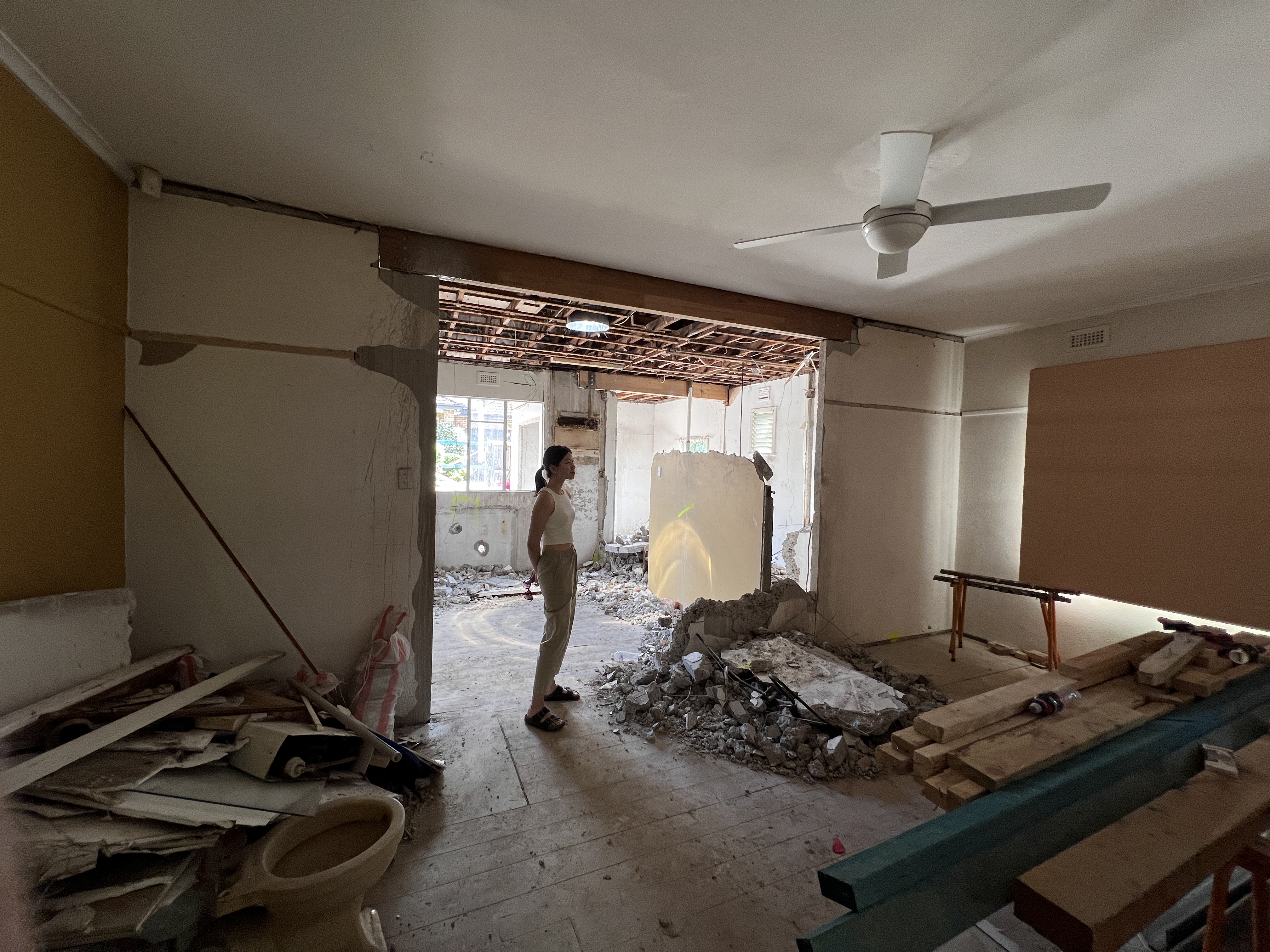 My wife pondering our sanity My wife pondering our sanity